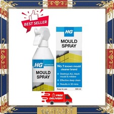 HG Mould Spray 500ml Effective Spray & Mildew Cleaner Removes Mouldy Stains UK 11.90 per litre