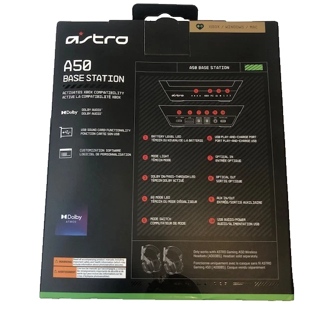 Astro Gaming A50 Base Station for Xbox Windows MAC - Dolby Atmos - Image 4 of 4