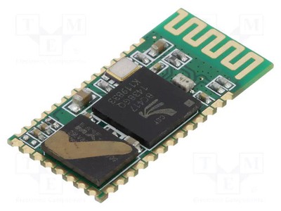 Bluetooth v2.0 + EDR 3,3÷3,6VDC Modul: Bluetooth UART