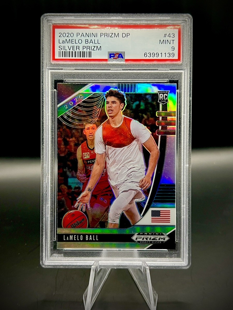その他 Lamelo Ball silver prizm psa9 2020 Panini Prizm DP Silver Prizm #43 LaMelo Ball RC Rookie PSA 9