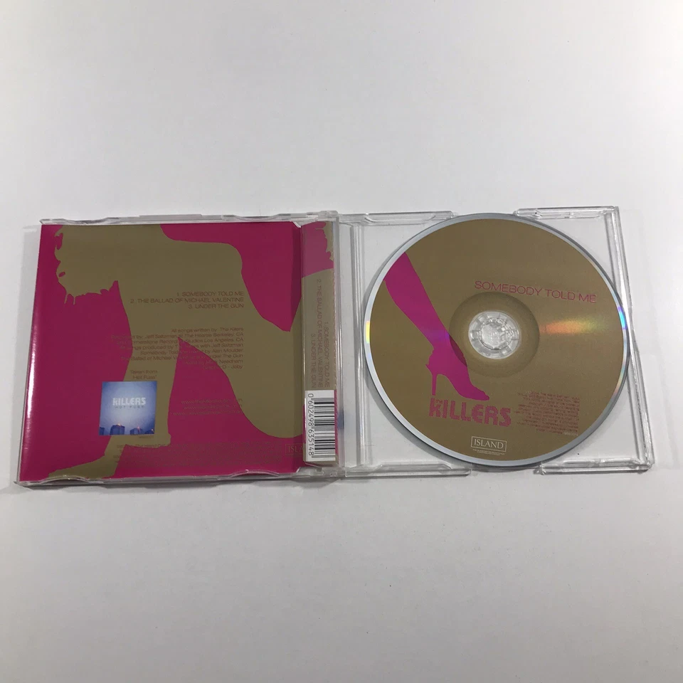 The Killers - Somebody Told Me CD Single Slimline Case Foto 4 de 4