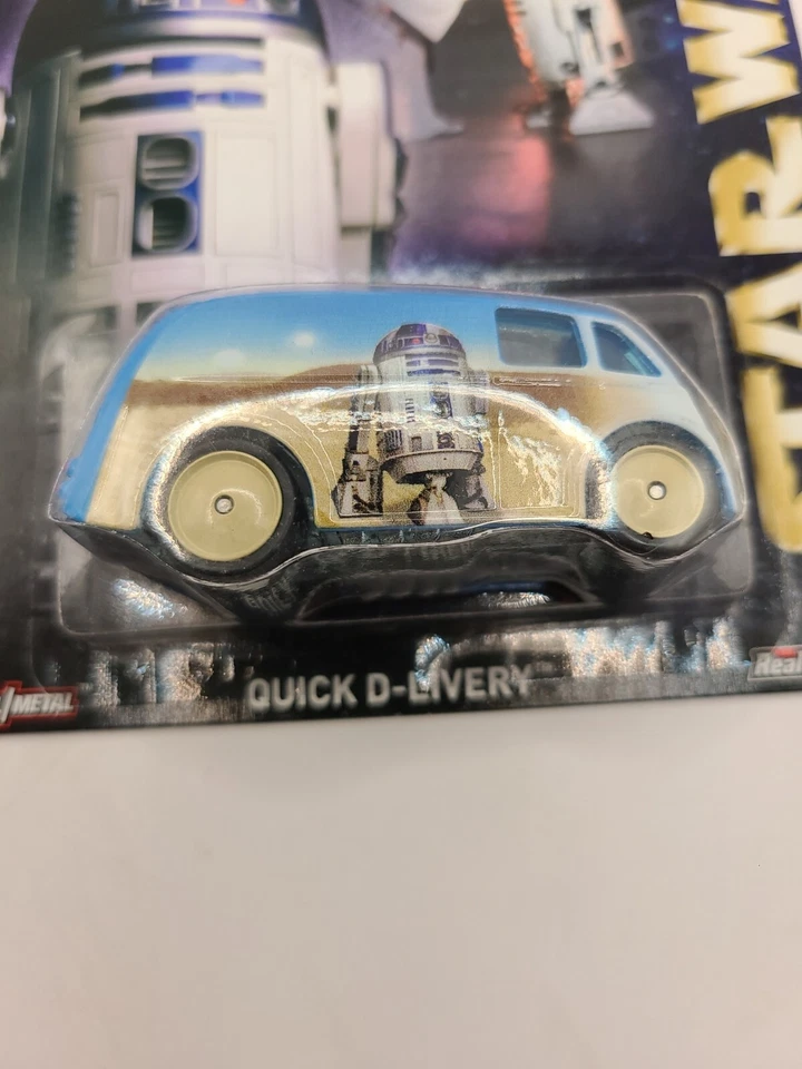 Camión de entrega rápida Hot Wheels Star Wars R2-D2 pitido pitido Foto 2 de 4