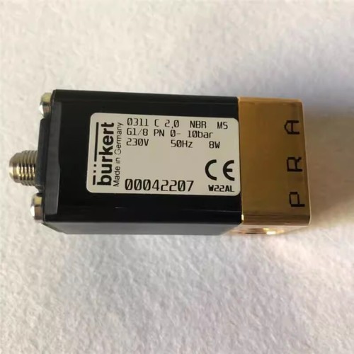 1 Stück Neu Burkert Magnetventil 0311C 2.0 G1/8 230V 00042207 - Bild 1 von 1