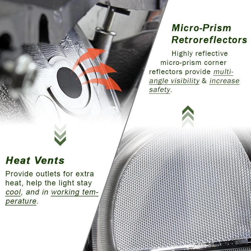 FAROS LED DRL CROMADOS APTOS PARA GMC YUKON/SIERRA DENALI + PARACHOQUES CON REFLECTOR TRANSPARENTE Foto 4 de 4