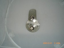 Roach Spreader, Northern Traditional, 2 Socket, Stamped, German Silver     c