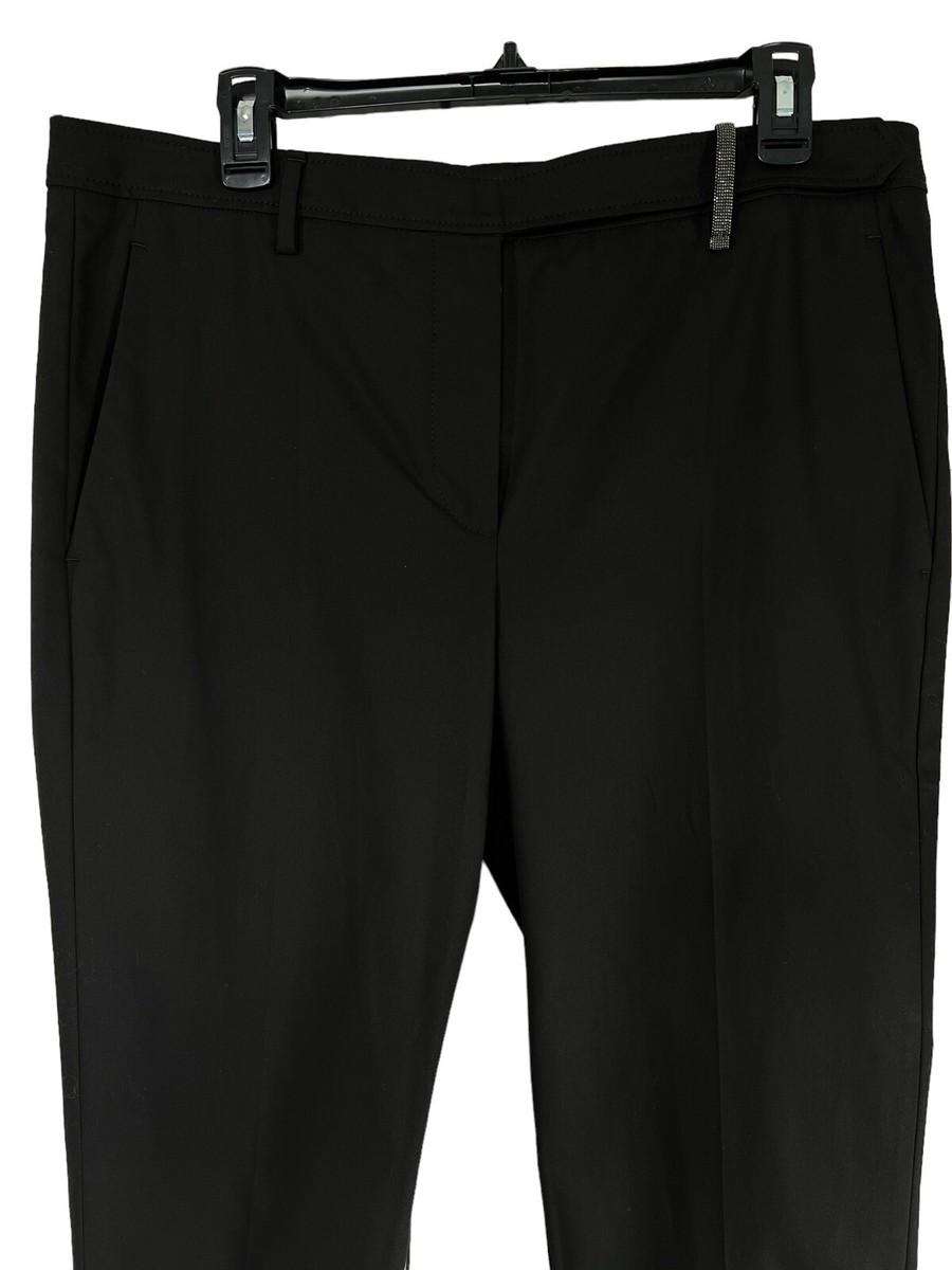 パンツ BRUNELLO CUCINELLI Monile pants Brunello Cucinelli Monili-trim cotton-silk Blend Track Pants