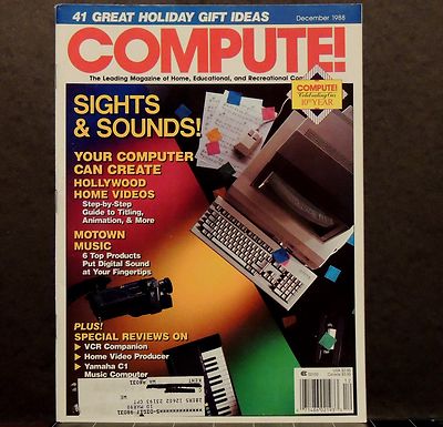 Compute! Magazine back issue December 1988 Computers Macintosh Apple Amiga Atari