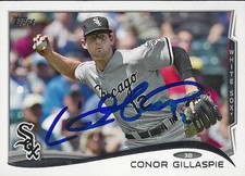 Conor Gillaspie Chicago White Sox 2014 Topps Signed Card