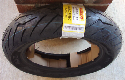 PIRELLI DIABLO ROSSO REAR SCOOTER TIRE 130/70-12, 2925500 | eBay