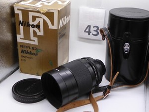 Nikon 500mm F/8 Reflex NIKKOR. F  MIRROR Manual Focus Lens * no haze no fungus F