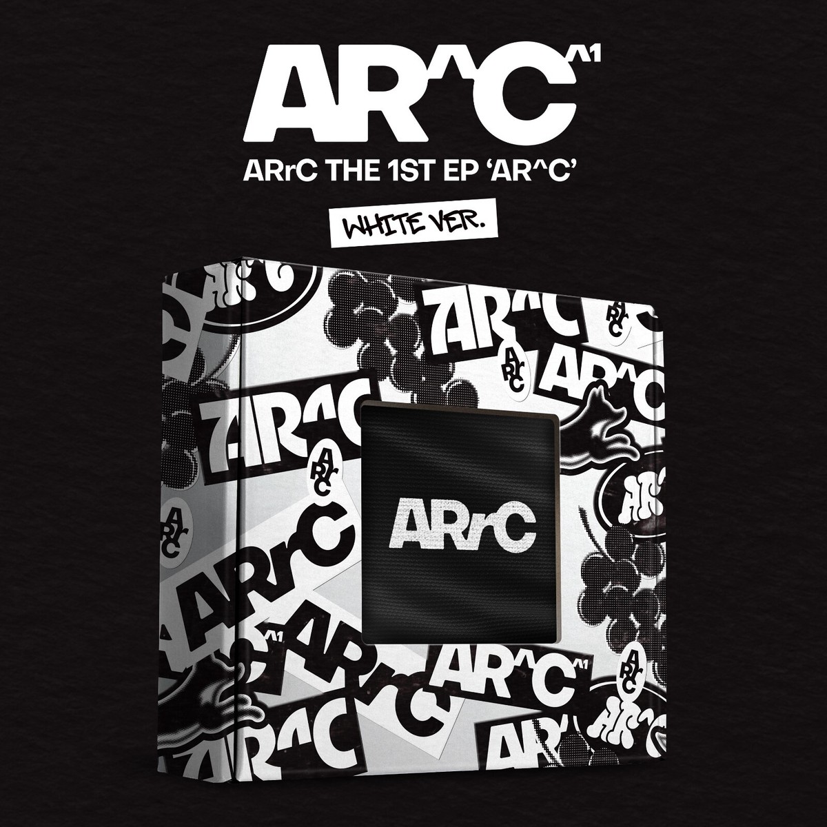 K-POP ARrC 1st EP Album AR^C CD+64p P.Book+Bag+Keyring+P.Card+