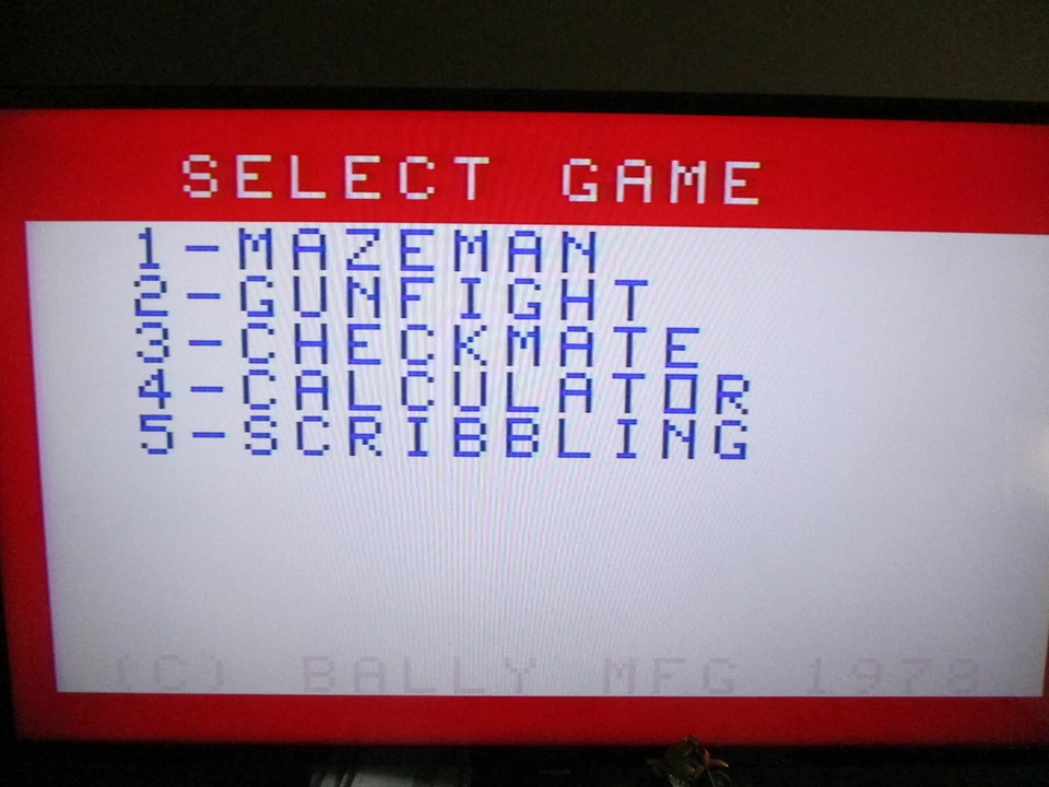 Bally Astrocade Videocade Mazeman - Image 4 of 4