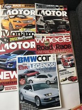 5 Car Magazines Motor BMWCAR Wheels