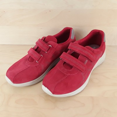 hotter ladies red shoes