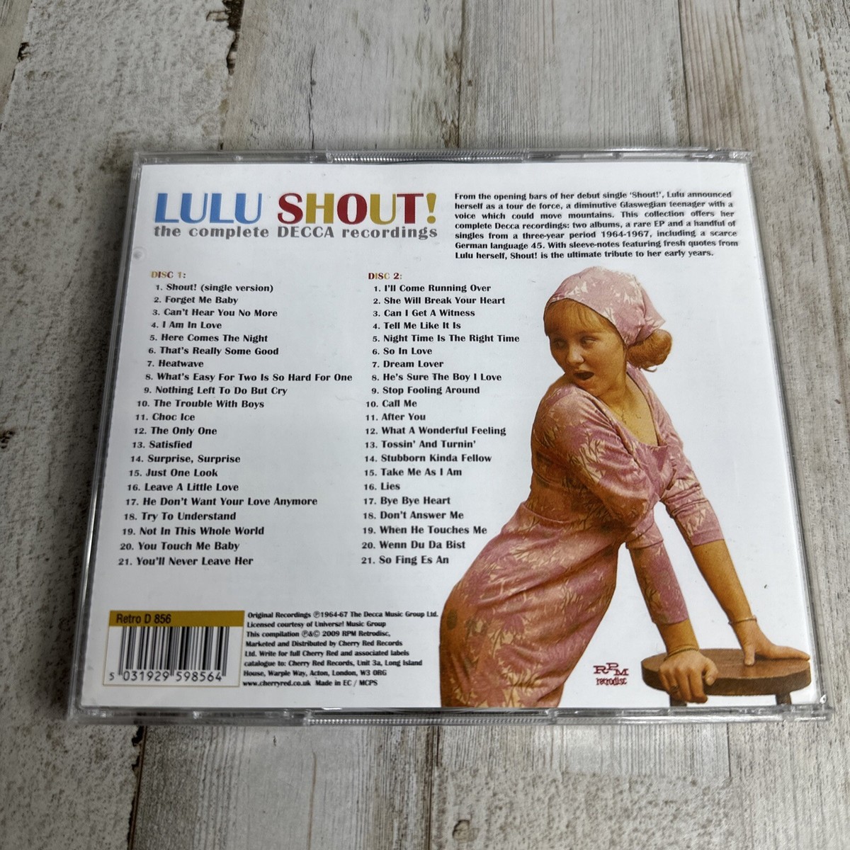 未開封　Lulu Shout! Complete DeccaRecordings LULU - Shout! Complete Decca Recordings - Amazon.com Music