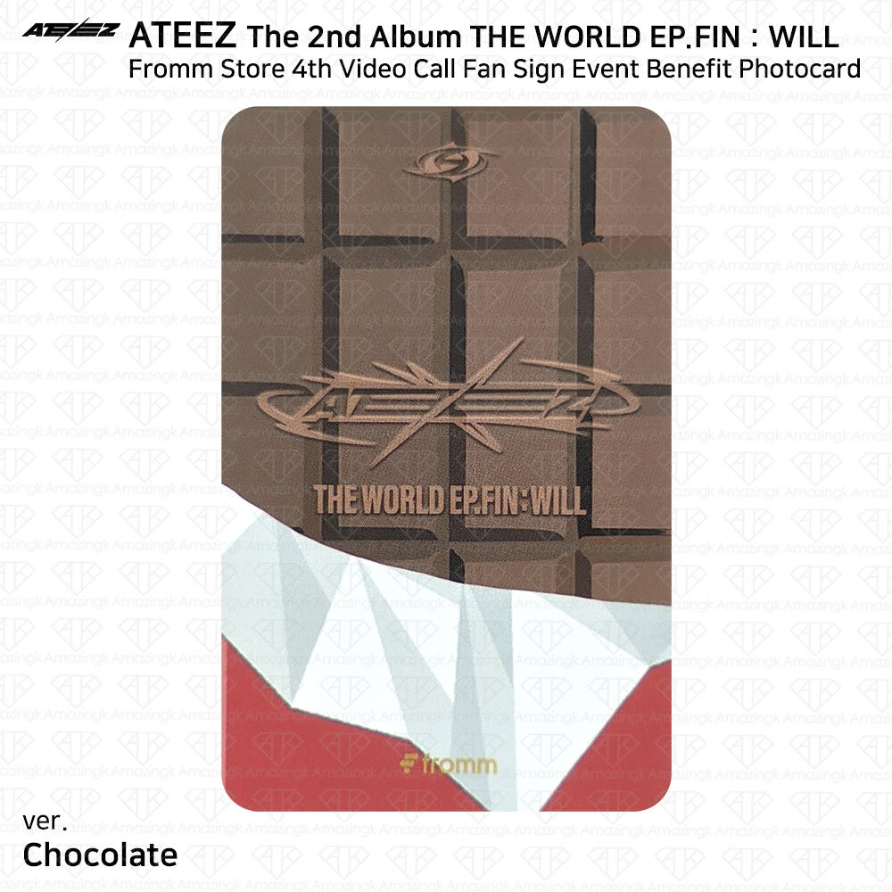 ATEEZ THE WORLD EP.FIN WILL Fromm Store 4th Video Call Event