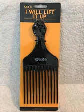 Afro Pick Beauty Supplies Hair Styling Vintage Afro Comb Detangling Black Fist