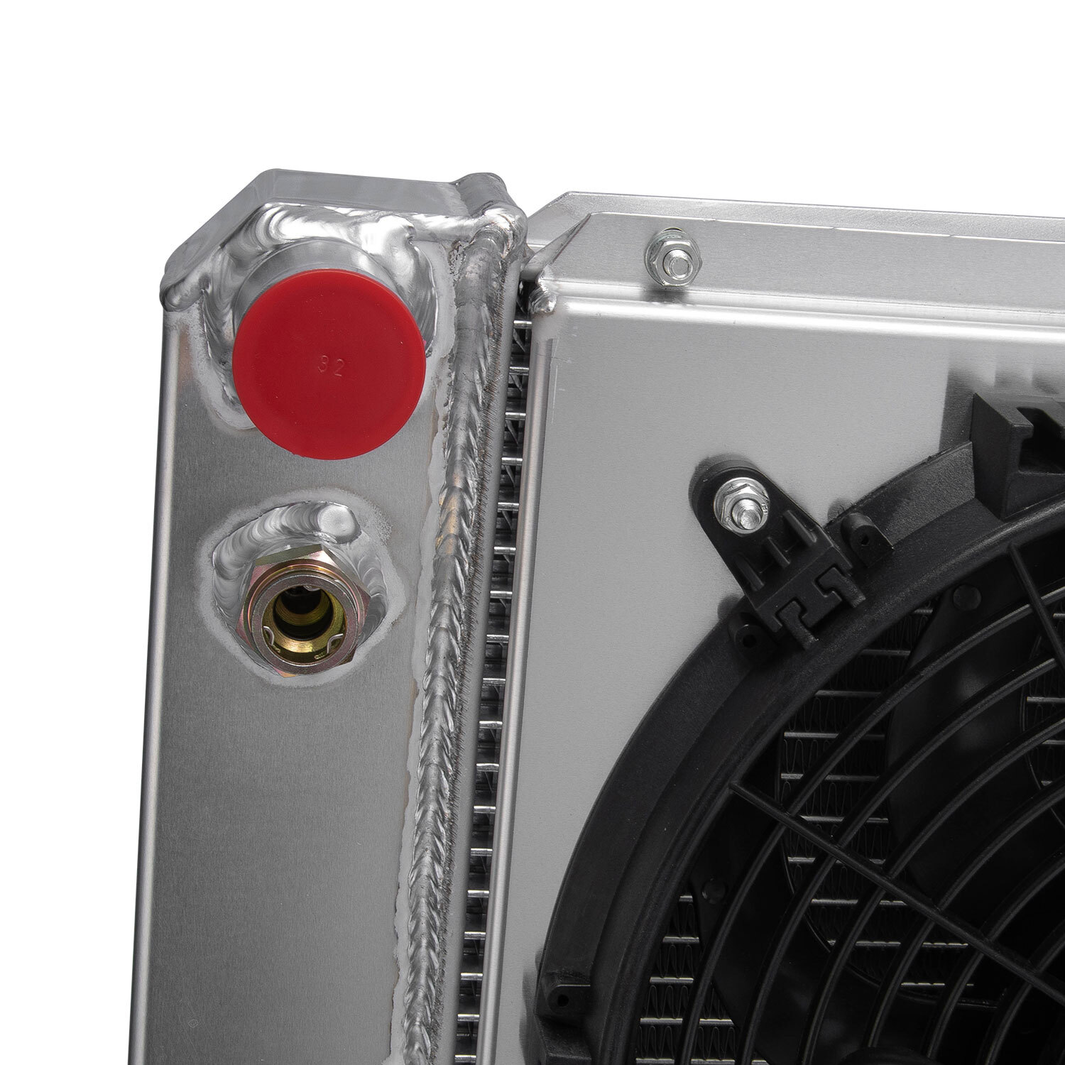 3 Row Radiator+Shroud Fan For 1994-05 Chevy S10 Blazer LS Swap GMC Jimmy 4.3L V6