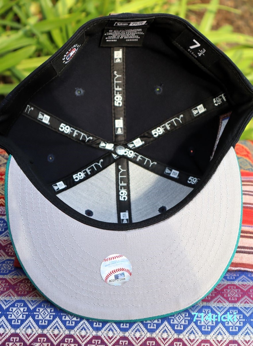 【US限定】NEW ERA 59FIFTY Seattle Mariners Navy MLB125th Seattle Mariners MLB 125th Anniversary Fitted Hat New Era