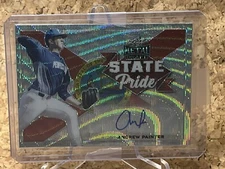 2021 Leaf Metal State Pride Wave Refractor Andrew Painter RC AUTO