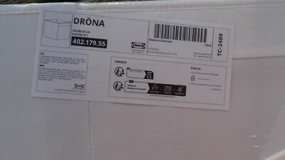 Ikea Dröna 402.179.55 - Staukiste, Regalbox - 33x38x33 cm- weiß - neu