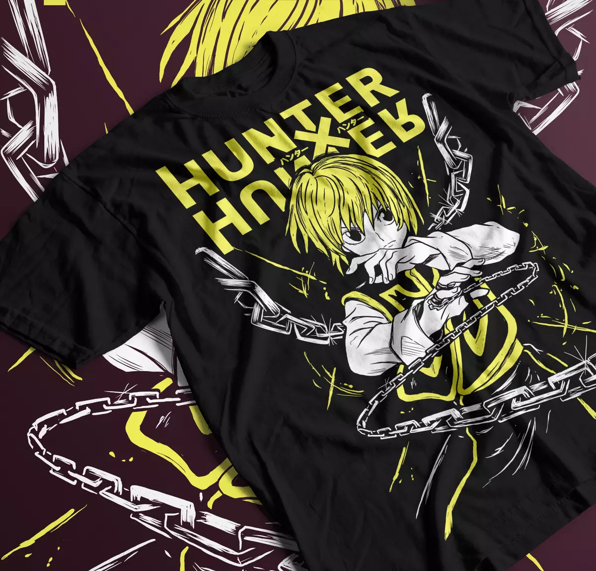 Rare New Hunter X Hunter Mens' Gon Kilua Anime Graphic Print T-Shirt hisoka  - CÔNG TY TNHH DỊCH VỤ BẢO VỆ THĂNG LONG SECOM