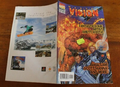 MARVEL VISION The Marvel Fan Magazine 1996 No.8 - THE MARVEL FAN MAGAZINE