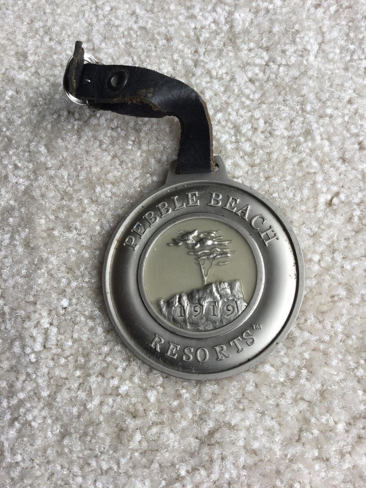 Médaillon Collector Pebble Beach US Open 2010 – Spy Glass Hill, Poignet Cuir