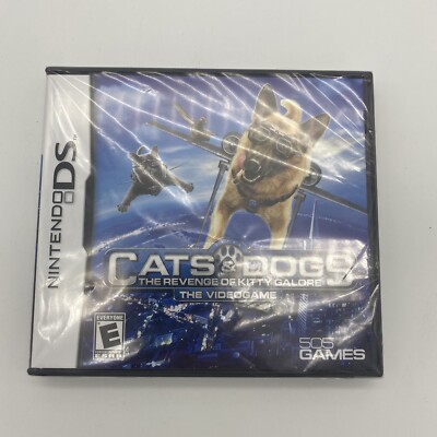 Cats & Dogs: The Revenge of Kitty Galore - The Videogame (Nintendo DS, 2010) NEW