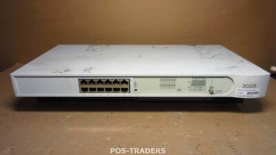 3Com SuperStack 3 Baseline 12-Ports 10/100 RJ-45 Switch Auto-MDI/MDIX 