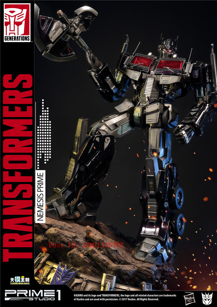 Prime 1 Studio PMTF-03 Nemesis Prime Transformers Dark Ver Statue