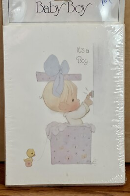 Buy 2 Get 1 Free Precious Moments Announcement Cards New
