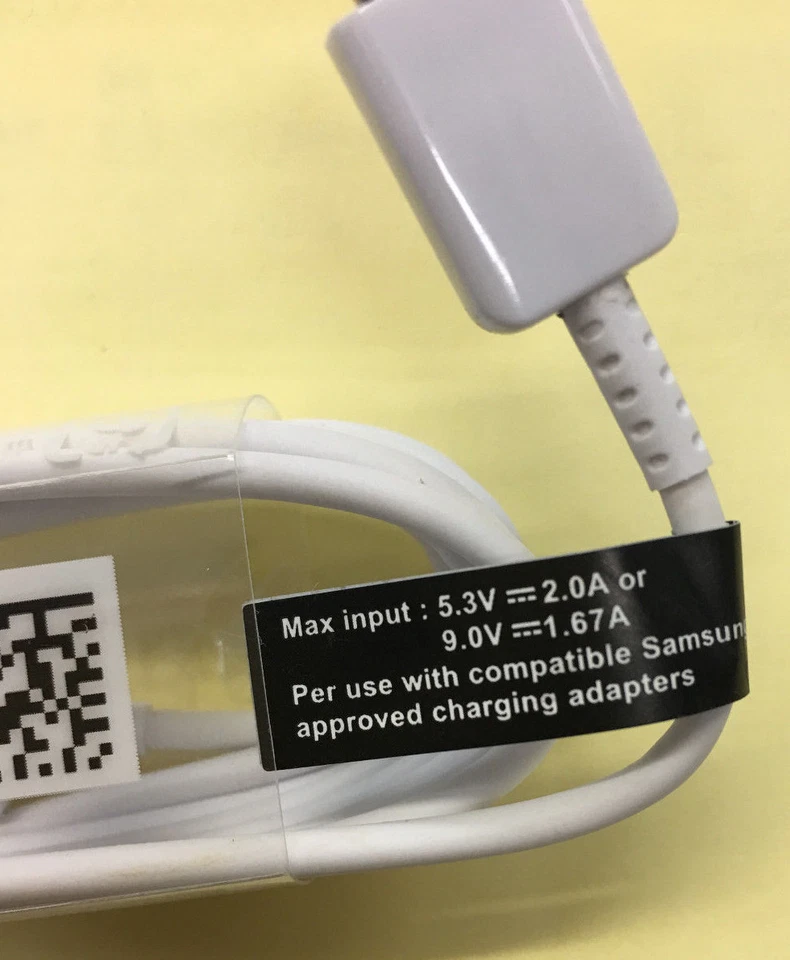 OEM Samsung Galaxy Fast Charger Micro USB Cable Data Cord For Android Smartphone - Image 4 of 4