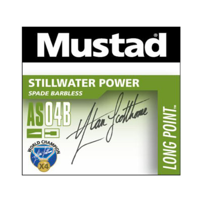 Mustad AS04B Stillwater Power Haken - 10 x 10er Pack (100 Haken) - alle Größen