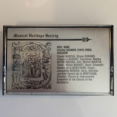 Charles Gounod (1818-1893) Requiem (Cassette)
