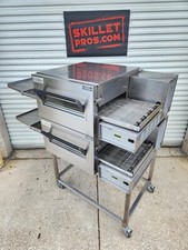 2021 Lincoln Impinger 1116 Natural Gas Double Fast Bake 18" Conveyor Pizza Ovens