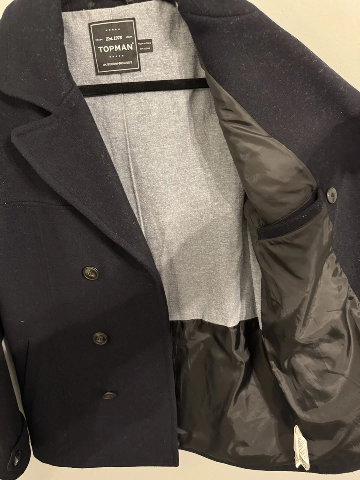 Chaquetón de lana Topman Foto 4 de 4