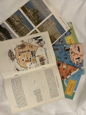 American Geo Doc Around The World Books Junk Journaling Stickers Travel Vintage