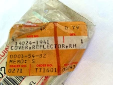 14024-1941 Kawasaki Cover, Reflector, RH ***New, Unopened***