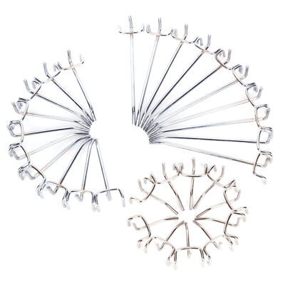 Shop Hanger Storage Peg Tool Pegboard Hooks Board Slat Wall Retail Display 15pcs