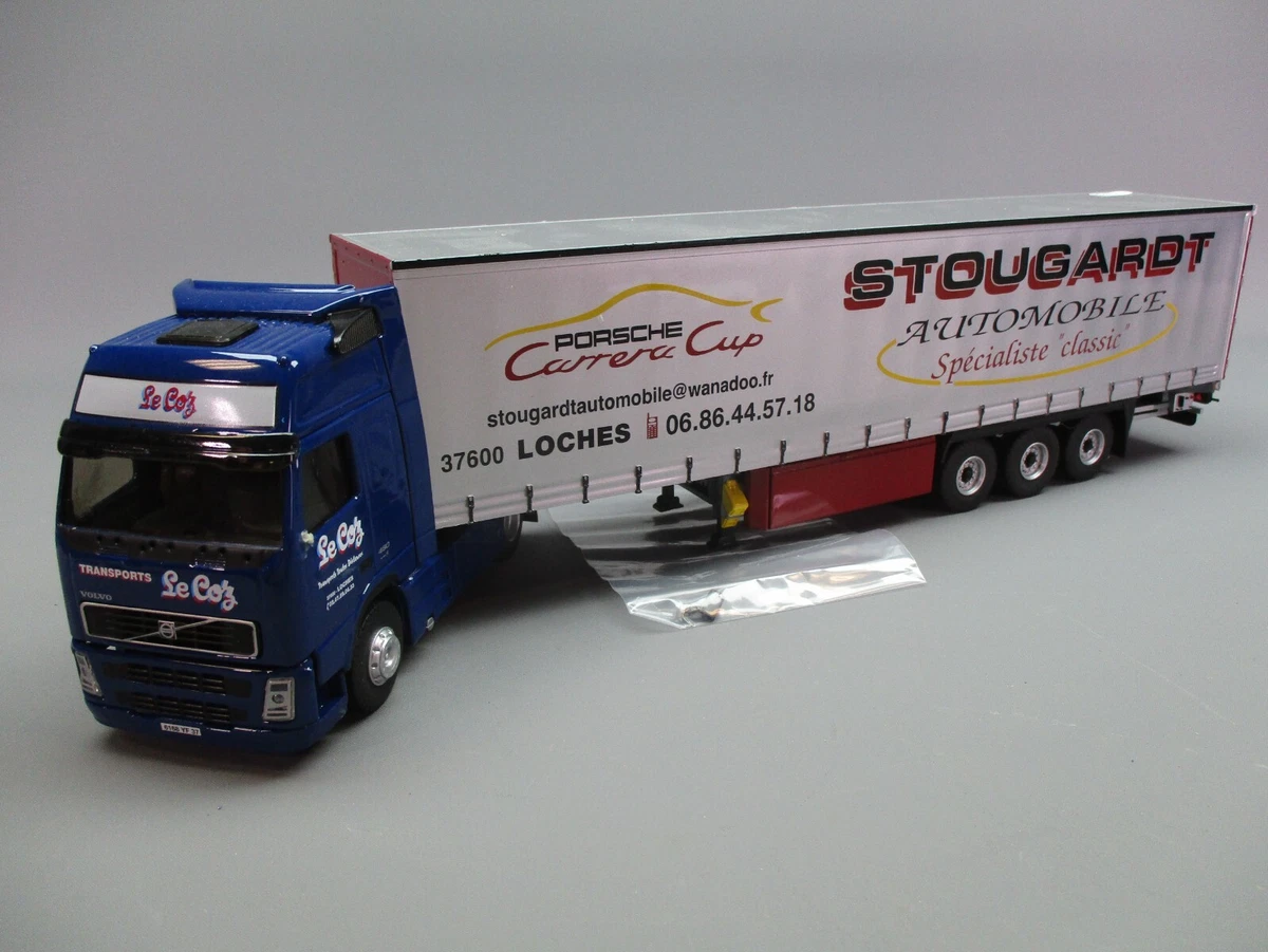 Semi-remorque Eligor 1/43 Renault AE Benetton Playlife F1 1999 - Réf 111598