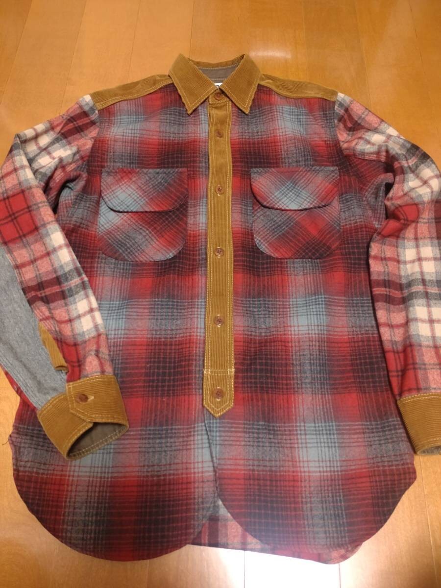 2011FW eye JUNYA WATANABE MAN×PENDLETON Double name wool check 