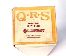 QRS Camelot Medley Piano Roll Six Songs