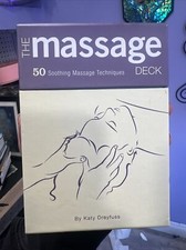 The Massage Deck : 50 Soothing Massage Techniques by Katy Dreyfuss 2003,...