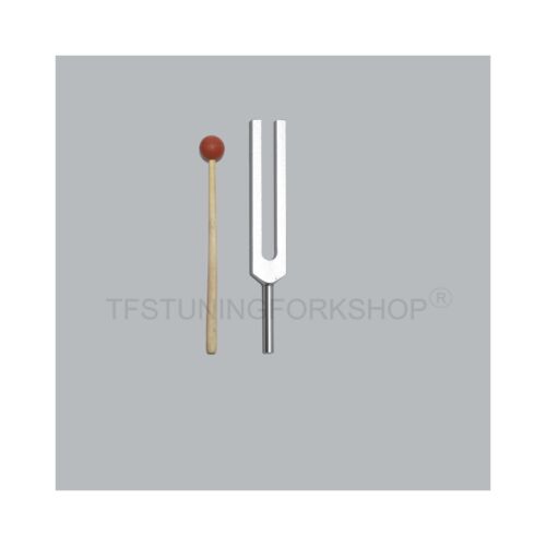 852 Hz Tuning fork -Part of Solfeggio with Mallet & Pouch for Sound Healing - Picture 1 of 1