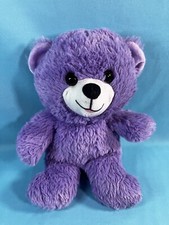 Soft Purple Plush Teddy Bear