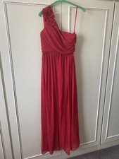 Ever-Pretty Long Red Evening/Bridesmaid Dress, Size UK 6, New