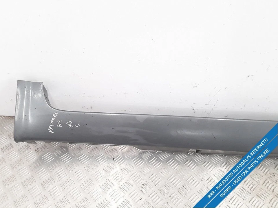 Nissan Primera P12 saloon 2004 1.8 left side skirt sill 76851AU3 petrol 85kW - Image 2 of 4