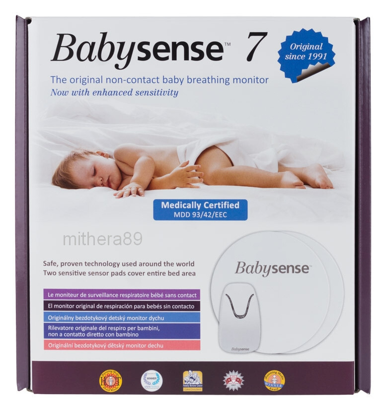 BabySense Baby Monitor BREATHING MOVEMENT Motion Sensor Pads