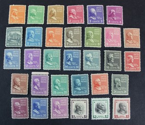 CKStamps-US-Stamps-Collection-Scott-803-834-32-Mint-NH-OG